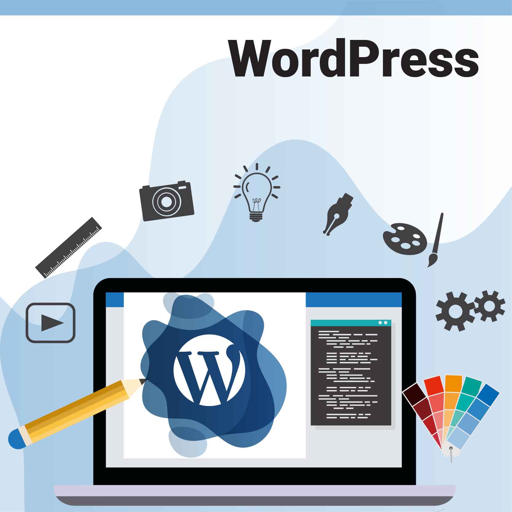 κατασκευή ιστοσελίδας με Wordpress